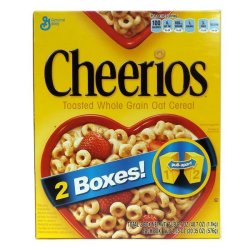 画像2: Cheerios チェリオ　オーツ麦シリアル　ツインパック  1.1kg
