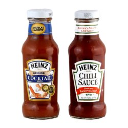 画像1: Heinz ハインツ ソース （カクテル/チリ） セット