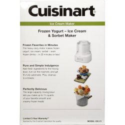 画像3: Cuisinart クイジナート アイスクリームメーカー 1.4リットル ICE-21(白）