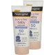 敏感なお肌にも安心！Neutrogena【２個】ニュートロジーナ ピュア＆フリー ベビー用 日焼け止め SPF 50+