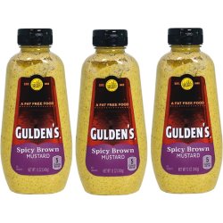 画像1: サンドイッチやステーキに！Gulden's スパイシーブラウンマスタード 3個