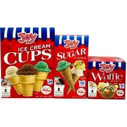 画像1: 【NEW】 JOY アイスクリームコーン ３種類セット JOY Icecream Cones