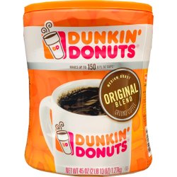 画像1: １５０杯分を楽しめる！Dunkin' Donuts オリジナル ブレンド グラウンド コーヒー 1.27kg