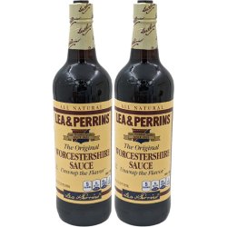 画像1: LEA & PERRINS オリジナル ウースターシャー ソース ビッグサイズ 591ml 2本