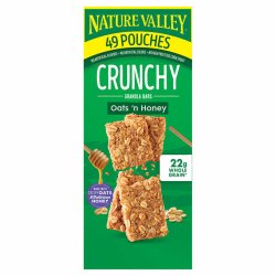 画像1: アウトドアでトレーニングで！Nature Valley ネイチャーバレー オーツ＆ハニー グラノーラバー 49パック