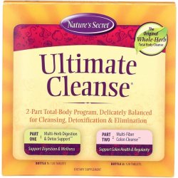 画像1: ハーブで体内洗浄！Nature's Secret Ultimate Cleanse ウルティメート クレンズ  （120錠＋120錠）