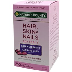 画像2: 健康な髪、お肌、爪のために！ Nature's Bounty ネイチャバウンティ ヘア、スキン＆ネイル（ソフトジェル）250粒