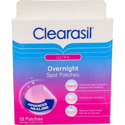 画像1: ニキビのできやすい方にピンポイントのアクネケア！ Clearasil クレアラシル オーバーナイト スポットパッチ 18パッチ