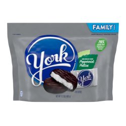 画像1: ダークチョコの中にミントクリームが入ったさわやかなおいしさ！ York ヨーク ダークチョコレート ペパーミント パティ 490g