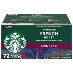 画像1: ダークローストの深い味わい！Starbucks  スターバックス フレンチロースト  K-Cup 72個 Keurig キューリグ