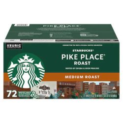 画像1: Starbucks  スターバックス パイクプレイス ミディアムロースト K-Cup 72個