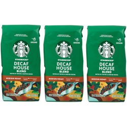 画像1: スターバックス Starbucks の デカフェ DECAF HOUSE BLEND ハウスブレンド 3パック