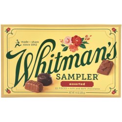 画像2: フィラデルフィア生まれの老舗チョコレート！Whitman’s ホイットマン サンプラー アソーテッド ミルク＆ダークチョコレート 283g