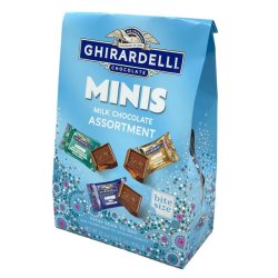 画像1: バイトサイズが60個！Ghirardelli ギラデリ ミニズ ミルク チョコレート スプリントアソートメント 458g