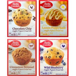 画像1: 本格的なマフィンができる！Betty Crocker ベティークロッカー マフィンミックス　選べる 4箱