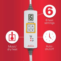 画像2: Sunbeam ヒートパット　キングサイズ　ソフトタッチ（タイマー付き）