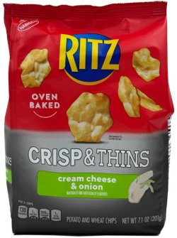 画像4: Ritz リッツ クリスプ ＆ シン チップス （オリジナル、ソルト＆ビネガー、クリームチーズ＆オニオン）選べる3種類