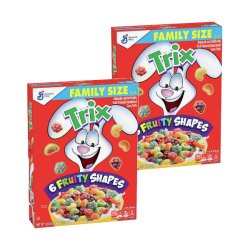 画像1: General Mills TRIX トリックス シリアル (ファミリーサイズ) 2箱 