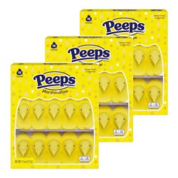 画像1: イースターの定番！Peeps イースター カラーマシュマロ ひよこ（イエロー15個）3個