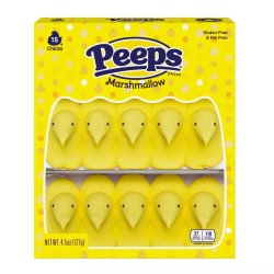 画像2: イースターの定番！Peeps イースター カラーマシュマロ ひよこ（イエロー15個）3個