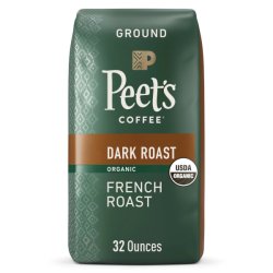 画像1: Peets Coffee ピーツコーヒー オーガニック フレンチロースト  907g