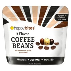 画像1: コーヒー好きな人のためのチョコ！Happy Bites ハッピーバイト３フレーバー コーヒービーン チョコレート 453g
