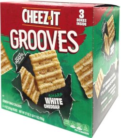 画像1: アメリカで人気のクラッカーといえば！CHEEZE-IT チーズイット グルーブズ ホワイトチェダー クラッカーズ 765g