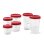 画像3: 回して開けるから便利！Rubbermaid ラバーメイド  テイクアロング 食品保存容器 ６個セット (合計12ピース） (3)