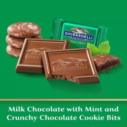 画像4: ギラデリチョコレート Ghirardelli スクエアーズ ミルクチョコレート ミント クッキー  2個