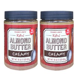 画像1: アーモンドの栄養が詰まった！Trader Joe's トレーダージョーズ ロウ アーモンドバター（無塩タイプ）クリーミー ２個