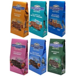 画像1: 【福袋】いろんなおいしさに出会える！Ghirardelli ギラデリ スクエアーズ 6種類