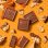 画像2: ワッフルのサクサクがおいしいミルクチョコ！Ghirardelli ミルクチョコレートキャラメルワッフルコーンスクエア  2個 (2)