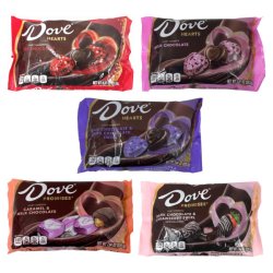 画像1: 開けるたびに愛のメッセージが！ DOVE ダヴ バレンタイン チョコレート ５種類