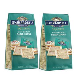 画像1: ギラデリ チョコレート Ghirardelli  スクエアーズ ホワイト チョコレート シュガークッキー 2個