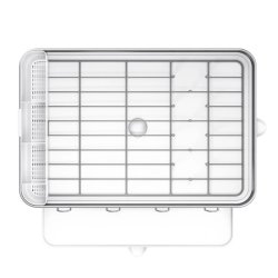 画像2: smplehuman シンプルヒューマン ステンレススチール ディッシュラック 海外限定品