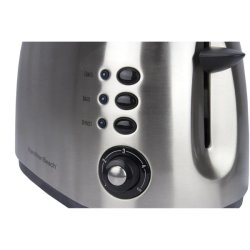 画像3: Hamilton Beach ハミルトンビーチ ス ブラッシュメタル トースター 