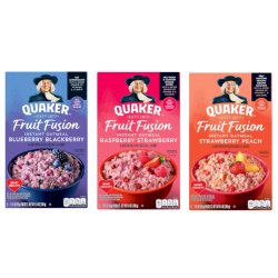 画像1: 新しい朝食習慣！Quaker クエーカー フルーツフュージョン インスタントオートミール　選べる3種類