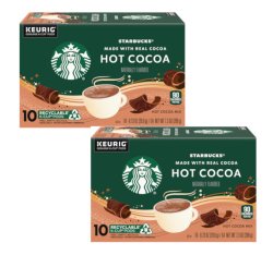 画像1: スタバのココアをお家でも！ Starbucks スターバックス ホットココア キューリグ用 20個