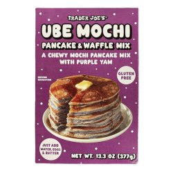 画像2: グルテンフリーの朝ごはん！Trader Joe's トレーダージョーズ ウベ モチ パンケーキ＆ワッフル ミックス 2個