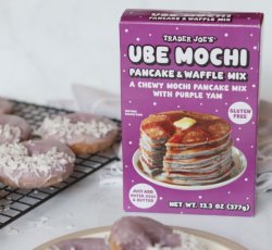 画像5: グルテンフリーの朝ごはん！Trader Joe's トレーダージョーズ ウベ モチ パンケーキ＆ワッフル ミックス 2個