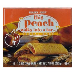 画像5: 新商品ピーチが入った4セット！Trader Joe's トレーダージョーズ ローファット シリアルバー 4箱