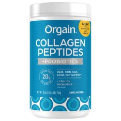 画像1: “美”と“腸”の両方を支えたい方におススメ！Orgain オルゲイン コラーゲンペプチド＋プロバイオティック 726g