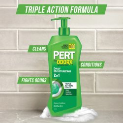 画像3: 匂いも抑える新しいフォーミュラ！Pert パート 2in1 コンプリートクリーン シャンプー＆コンディショナー 1L　