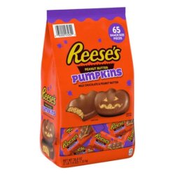 画像1: お馴染みのリーセスがパンプキン型に！Reese's リーセス ピーナツバターカップ パンプキン 65個入