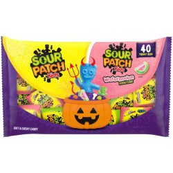 画像1: ハロウィンキャンディ SOUR PATCH キッズ＆ウォーターメロン バラエティパック  40袋入