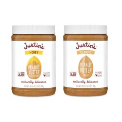 画像1: 濃厚なアメリカのピーナツバターはこれ！Justin's ジャスティンズ ピーナッツバター 2個