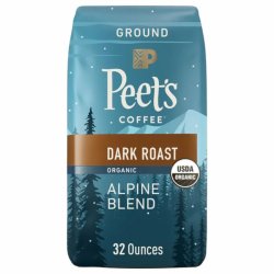 画像1: 冬季限定の濃厚な味わい！Peets Coffee ピーツコーヒー オーガニック アルパインブレンド ダークロースト  907g