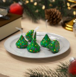 画像3: キスマスツリーが入った！Hershy's ハーシーズ キス クリスマス チョコレート ６種類 （B）