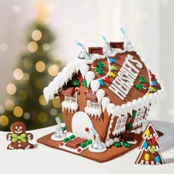 画像2: お菓子の家！Hershey's ハーシーズ ラージクッキーハウスキット 974g