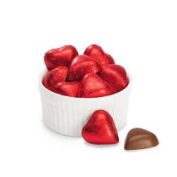 画像4: ちょっとしたギフトやシェア用に！See's  バレンタイン ハート ミルク＆ダーク チョコレート  2個